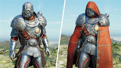 New Steampunk Silver Armor Set Showcase Assassin S Creed Valhalla