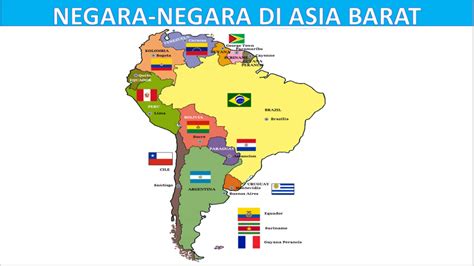 Negara Negara Di Amerika Selatan Lengkap Dengan Ibukota Dan Luasnya