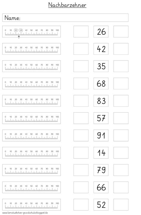Sie hilft bei der addition und subtraktion (plus und minus) im. Nachbarzehner (2) | Nachhilfe mathe, Mathe unterrichten und Lernen