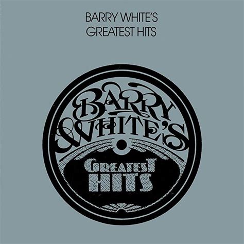Barry Whites Greatest Hits White Barry