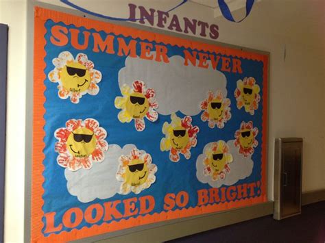 Infant Summer Bulletin Board Bulletin Board Ideas