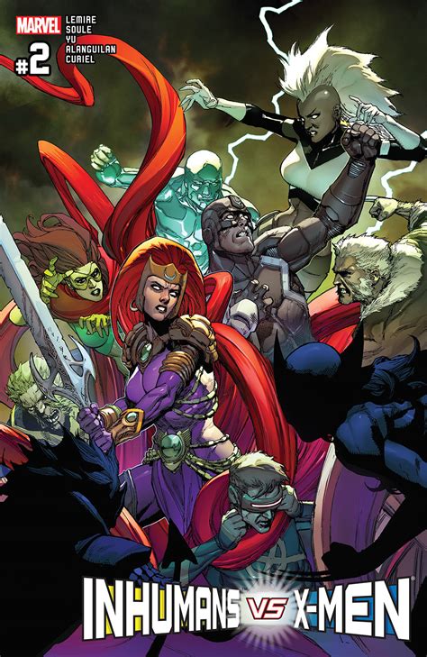 Inhumans Vs X Men 2016 2 Comics