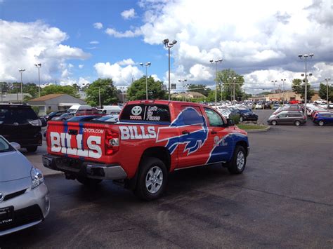 Hoselton Auto Mall The Buffalo Bills Training Camp Toyota Truck Is Here