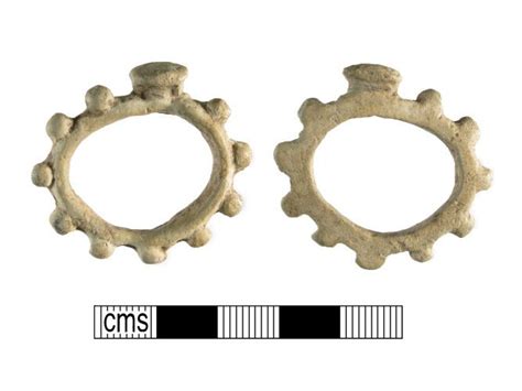 A Resized Image Of Post Medieval Lead Decade Ring Rings Rosary