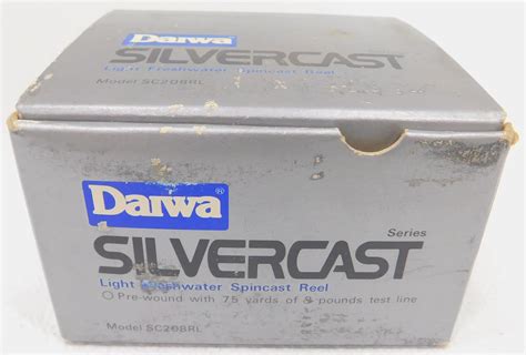 Buy The Vintage Daiwa Silvercast 208 RL Spincast Reel IOB With Manual