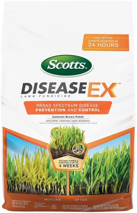 Scotts Diseaseex Lawn Fungicide 10 Lb Bag For 21 032247376105