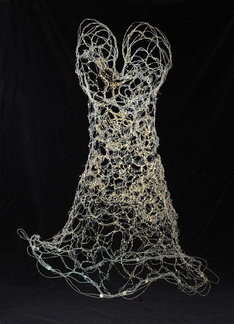 Wire Dress Sculpture Art Dress Dresses Vintage Fashion