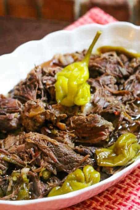 I hope you love this simple slow cooker country style ribs recipe with the bones in. Crock-Pot Pepperoncini Pot Roast Recipe - A Fork's Tale