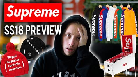 My Thoughts On Supreme Ss18 Full Season Preview Youtube