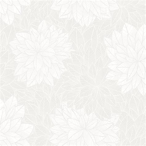 2827 7186 Foliage Grey Floral Wallpaper By Wall Vision