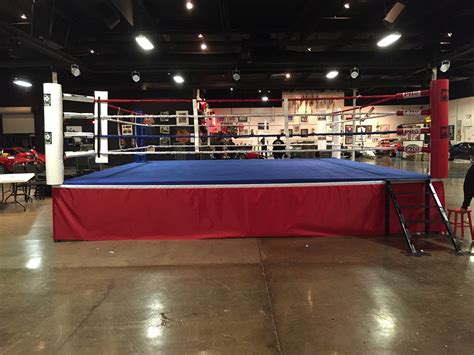 Pro Official Boxing Ring W Wood Pro Boxing Equipment Made With