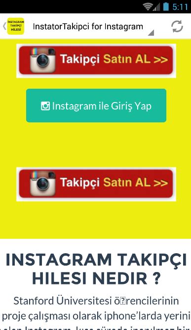 Takipçi Kazan For Instagram İndir Android Için Instagram Takipçi