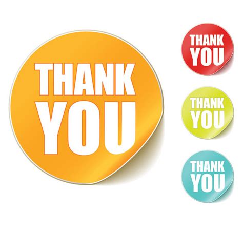 Apple (mac) pages, microsoft publisher (pub). "ThankYou" round stickers vector Download Free Vector,PSD ...