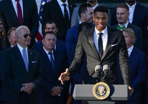 Giannis Antetokounmpo Awestruck In First Nba White House Visit Since