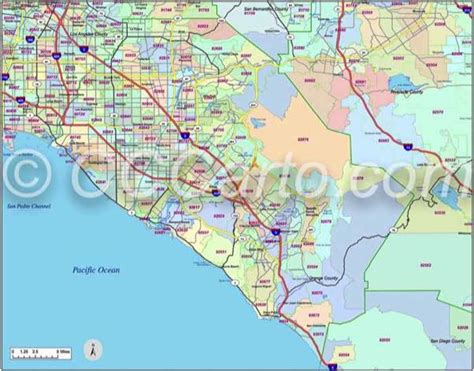 32 Orange County Zip Code Map Maps Database Source