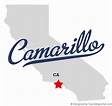 Map of Camarillo, CA, California