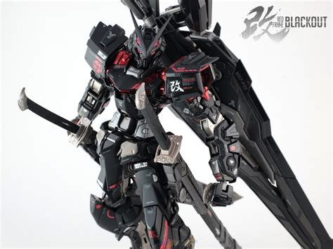 Custom Build Mg 1100 Gundam Astray Red Frame Blackout
