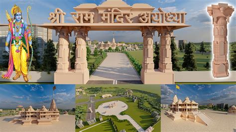 Ayodhya Ram Mandir 3d Animation 3d Walk Through 3d Modelanimation