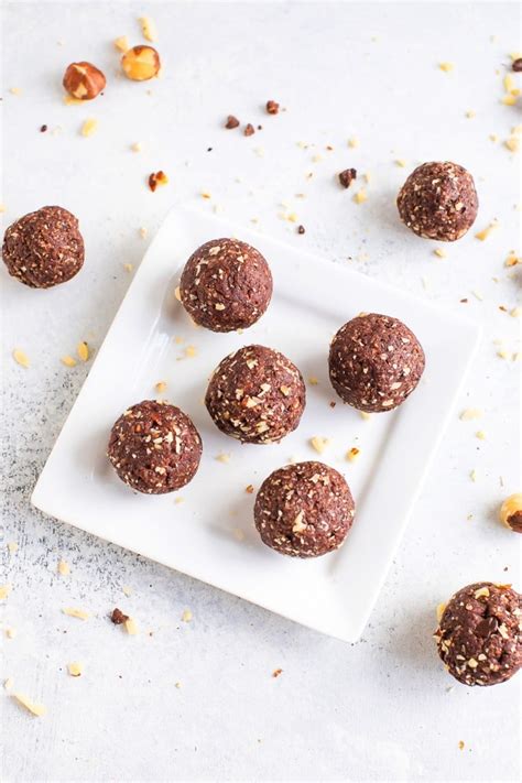 How To Make Hazelnut Chocolate Balls