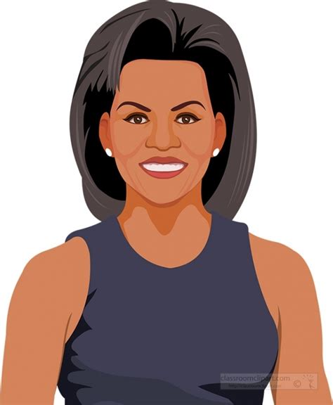 Michelle Obama First Lady Of United States Clipart 125 Classroom Clip Art