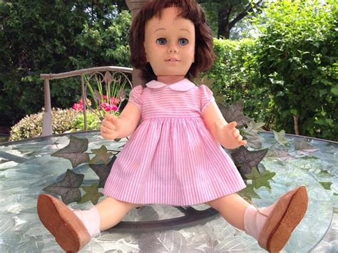 Vintage Chatty Cathy Doll By Mattel Brown Hair Original Etsy Chatty