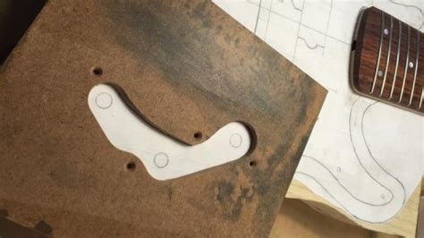 How To Build A Bass Guitar Fabricating A Control Cavity Routing