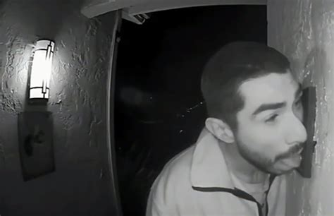 California Man Caught On Video Licking Doorbell For Hours Complex