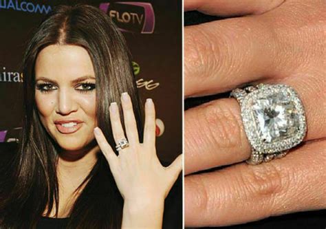 Khloe Kardashian Wedding Ring