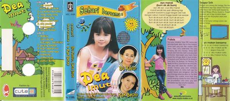 Sampul Kaset Album Lagu Anak Indonesia Jaman Dulu Dea Imut