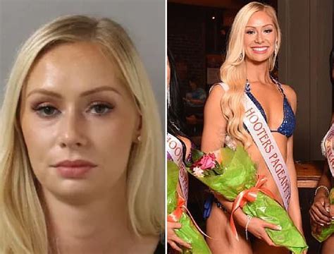 Miss Hooters Finalist Arrested For Smashing Her Boyfriend S House Just