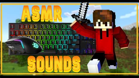 Keyboard Asmr Mouse Sounds Minecraft Bedwars Creepergg