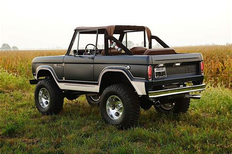 Old School 1969 Ford Bronco Restomod Can Hold Its Own Against The New