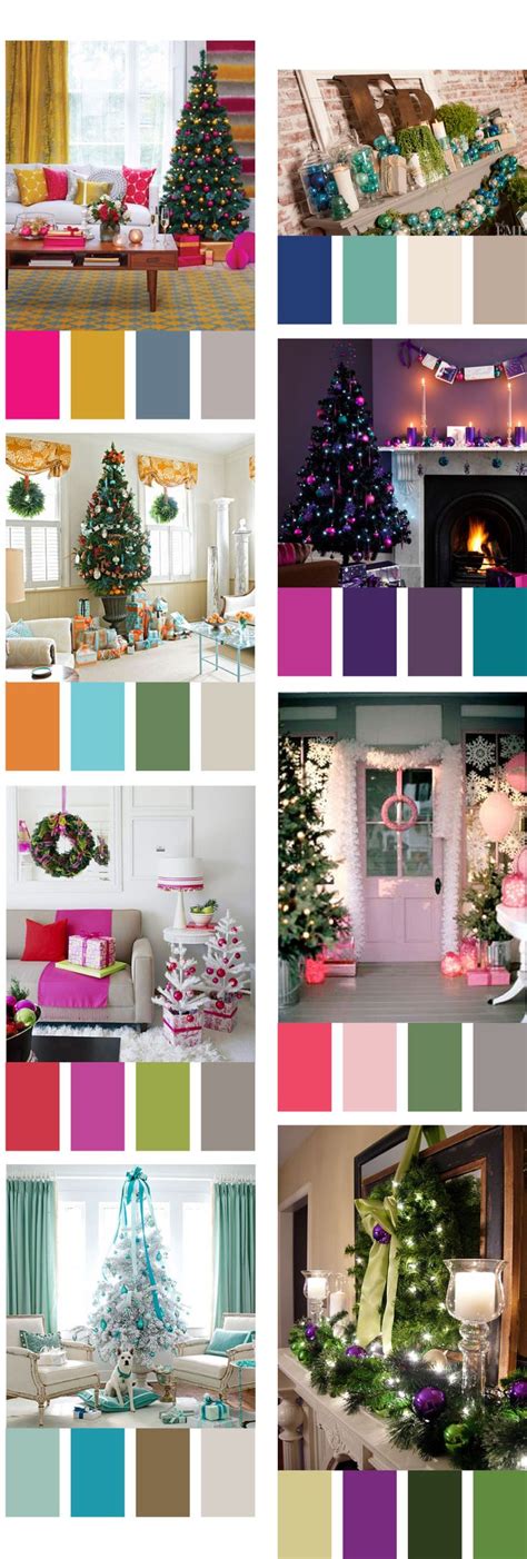 10 Color Schemes For Christmas
