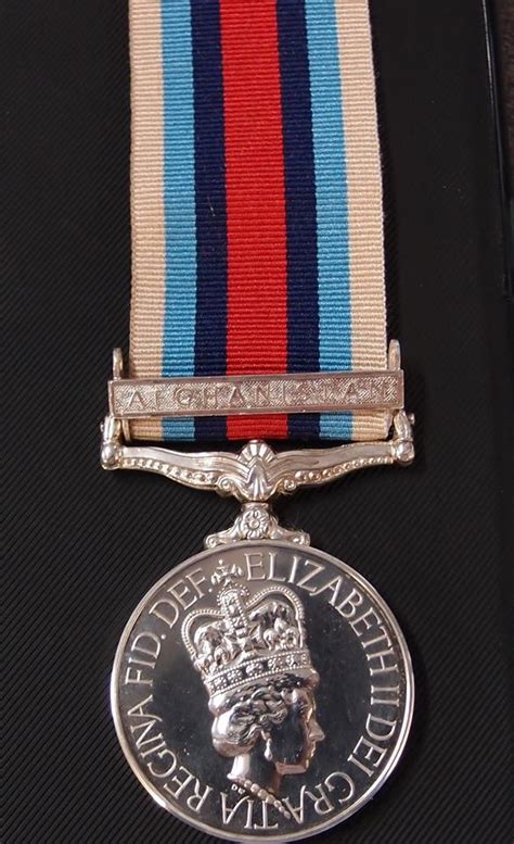 Operational Service Medal Afghanistan Parachute Regiment Officer