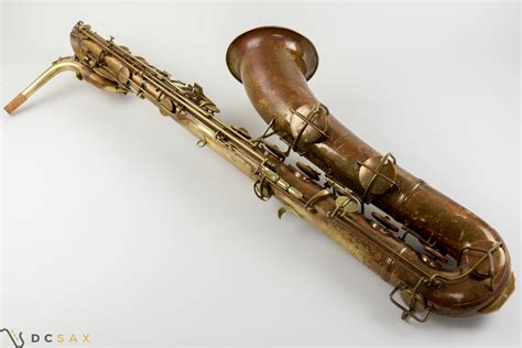 Conn 12m Transitional Baritone Saxophone Owned By Bob Gioga Kenton M