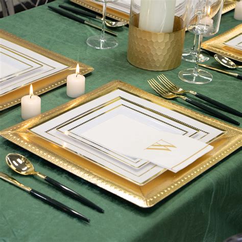 Deluxe Dinnerware Royal Gold Dinnerware Set