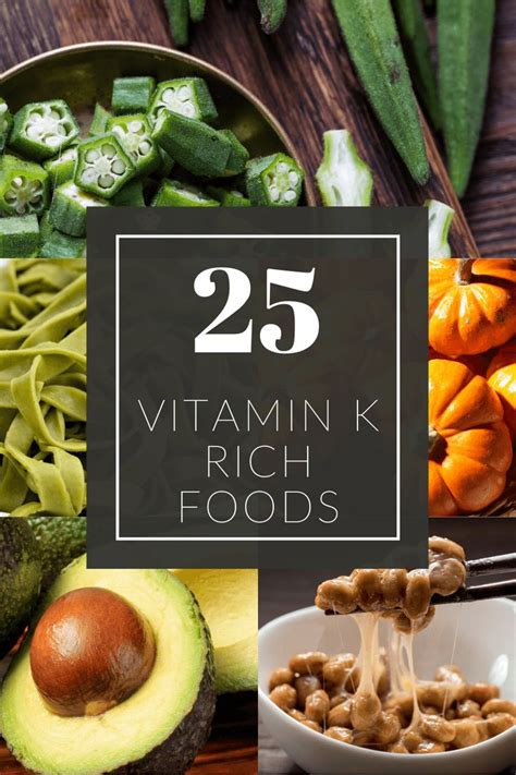 25 Vitamin K Rich Foods Including Vitamin K1 And Vitamin K2 Food