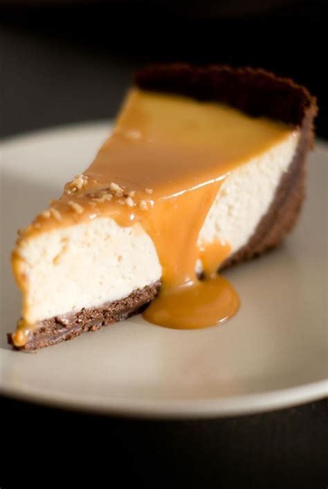 Recette facile caramel au beurre salé. Cheesecake Vanille, Chocolat & Caramel Beurre Salé | Lilie ...