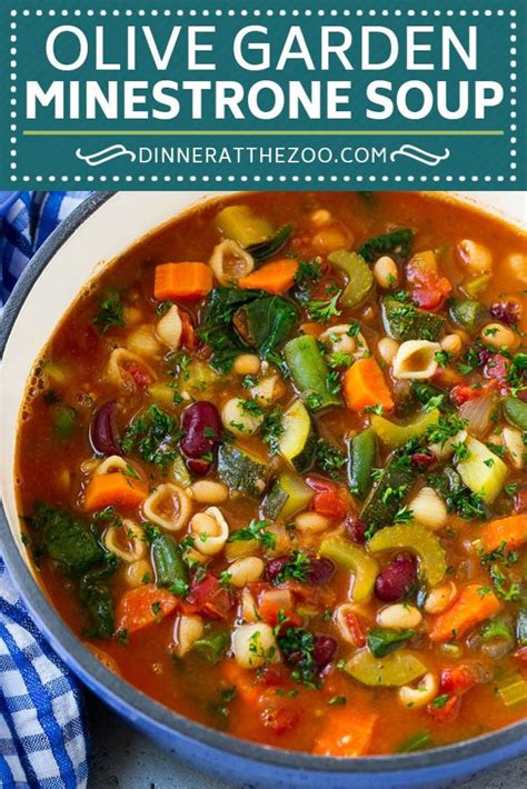 The à la carte restaurant serves mediterranean dishes. Olive Garden Minestrone Soup Recipe | Minestrone Soup ...