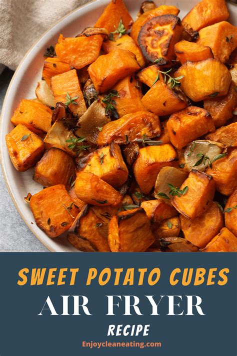 Simple Air Fryer Sweet Potato Cubes Recipe
