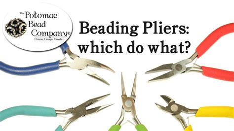 The electric current is usually due only to the motion of electrons, although. Types of Beading Pliers - Tutorial - YouTube