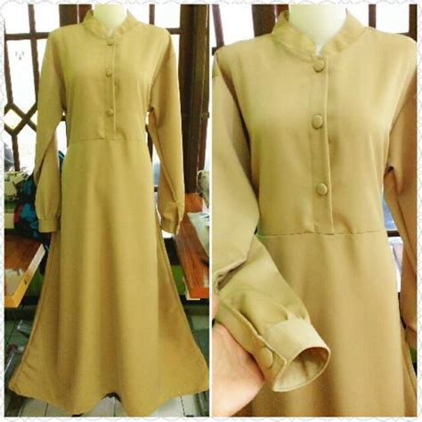 Model Baju Dinas Guru Gamis Ragam Muslim