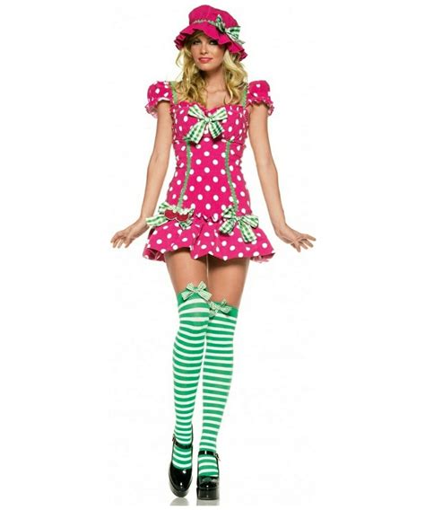 Adult Raspberry Girl Strawberry Fruit Costume Women Costumes
