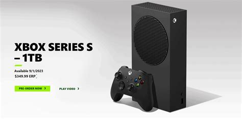 Microsoft Announced New 1 Tb Xbox Series S With Starfield Xbox