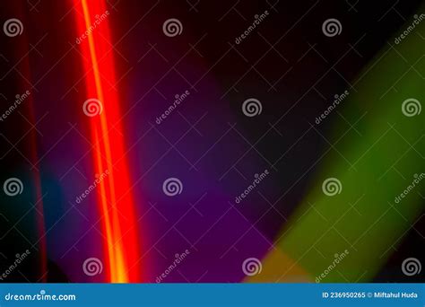 Colorful Neon Light For Design Decoration And Overlay Stock Image