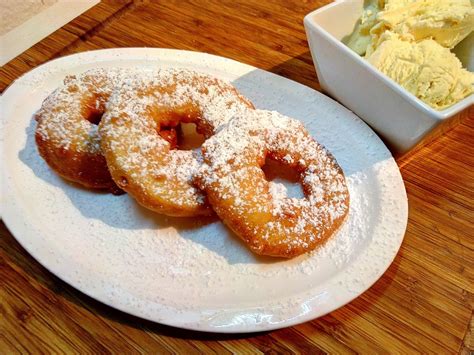 Kann man auch im backofen machen, 70 grad ca. Gebackene Apfelringe (Rezept mit Bild) von koch-kinoDE ...