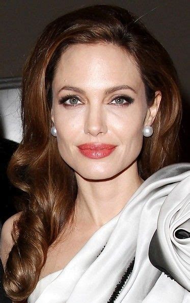 This angelina jolie without makeup pictures is among most known to several of her fans and followings given the way she looks quite candid to herself and smiles all over. Angelina Jolie Long Curls in 2020 | Angelina jolie hair ...
