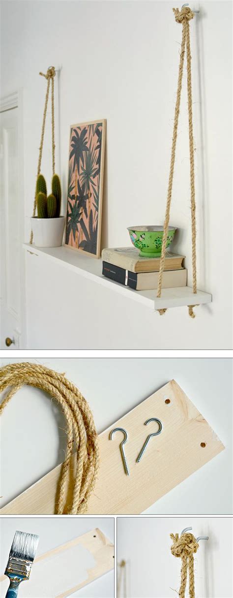 50 Stylish Diy Shelves That Win At Decor How To Make Diy Hanging