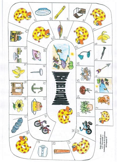 El material se puede utilizar de diferentes formas. Tableros de la Oca para trabajar los fonemas en 2020 | Fonemas, Juegos de palabras para niños ...