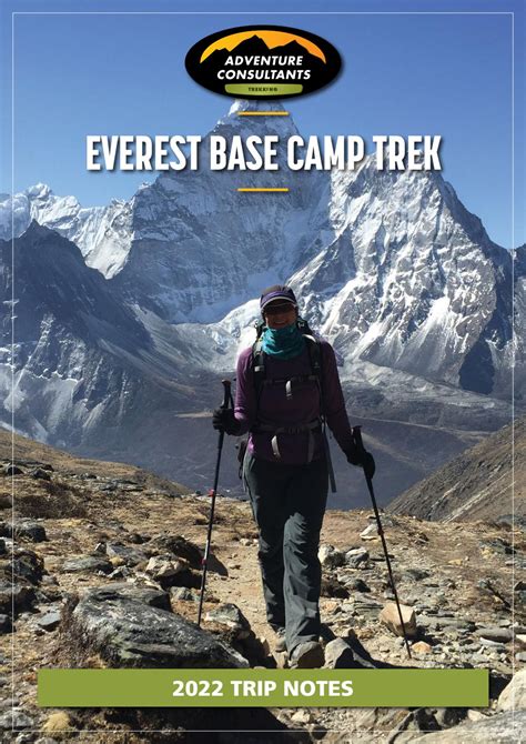 Adventure Consultants Everest Base Camp Trek By Adventure Consultants